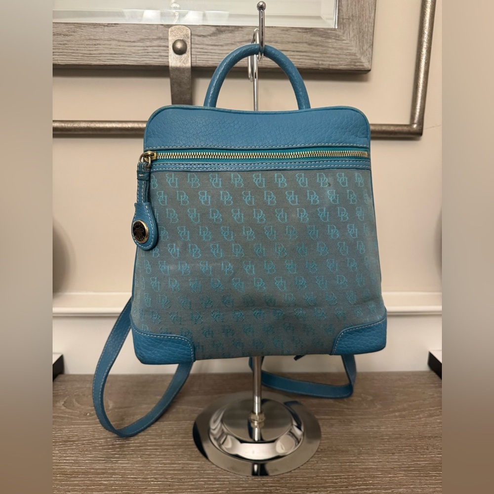 Dooney & Bourke Blue Backpack Vintage